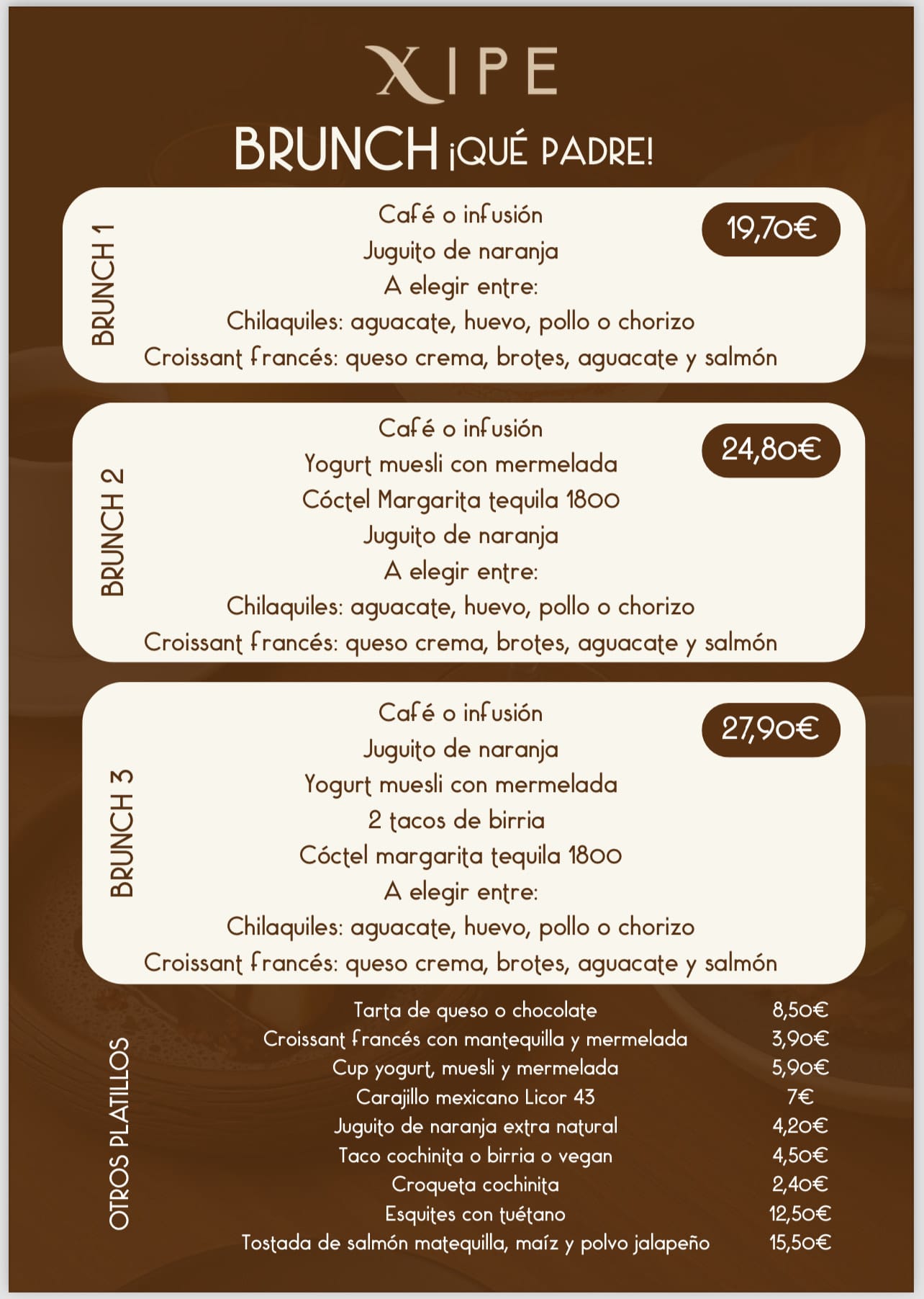 Brunch en Madrid - Xipe